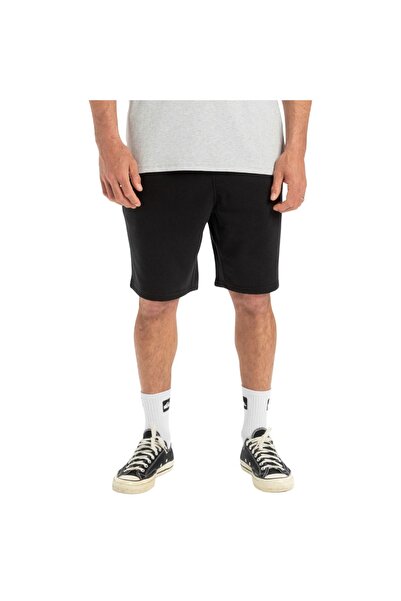 Quiksilver Ανθεκτικό στο αλμυρό νερό σορτς με ελαστική μέση, μαύρο, L