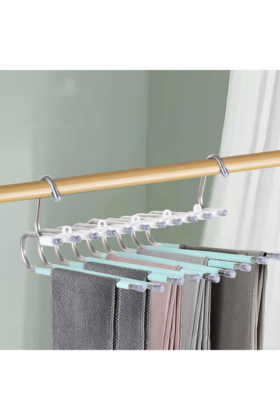 Zenorius Πολυλειτουργική Κρεμάστρα Παντελονιών – Οργανωτής Ντουλάπας, Εξοικον...