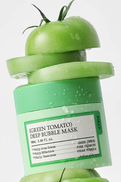 FULLY Green Tomato Deep Bubble Mask - Gözenek Arındırıcı Maske