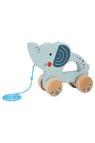 Tooky Toy - Wooden Lion Pull Along Toy