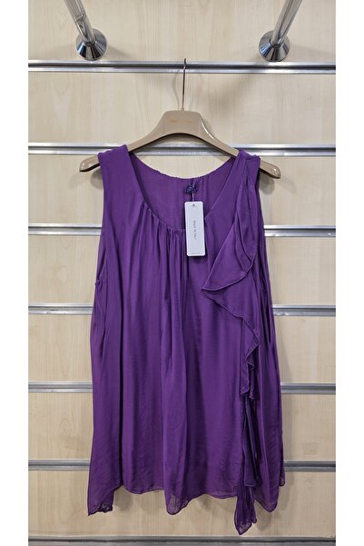 Park Moda Ιταλική μεταξωτή μπλούζα αμάνικη