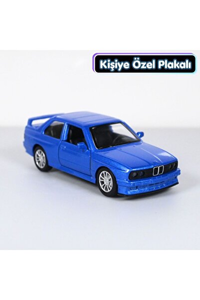 bebeym Bmw M3 E30 Metal Araba 1:36 Mavi