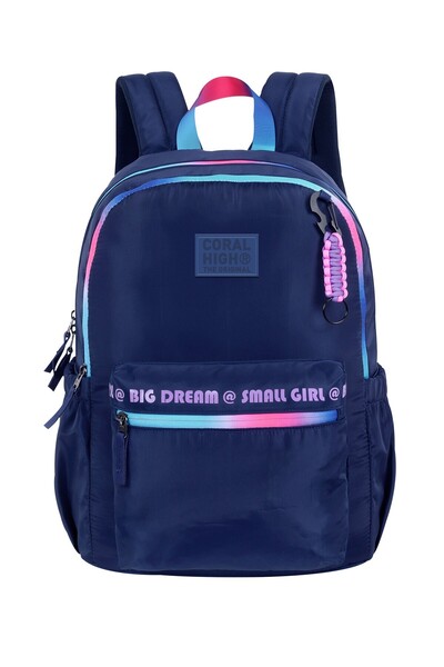 Coral High Rucsac școlar bleumarin 24425