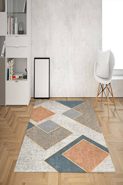 Yürük Home Softtec Yumuşak Dokulu Dijital Baskılı VİYEGOLA MODELİ Lastikli Ha...