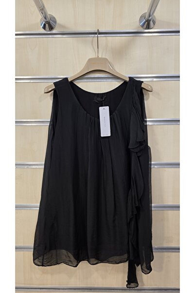 Park Moda Ιταλική μεταξωτή μπλούζα αμάνικη