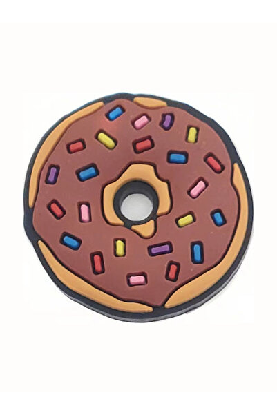 Crocs Αξεσουάρ Διακόσμησης Παπουτσιών Σχέδιο Ντόνατς Καφέ - Jibbitz