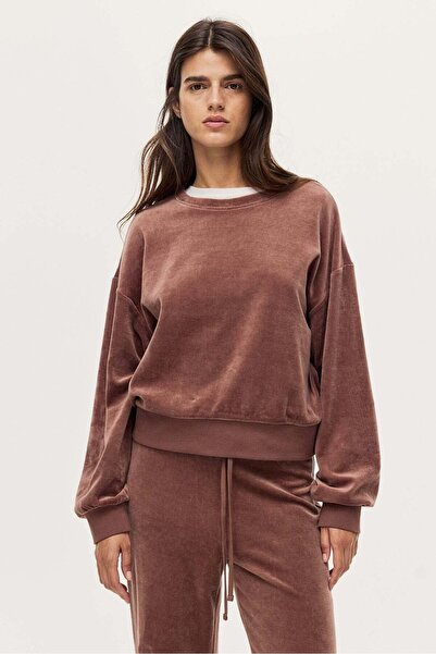 H&M سويت شيرت مخملي