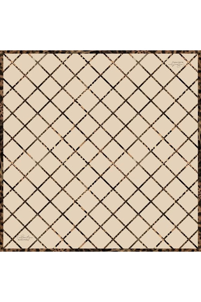 LA BOUTIQUE Φουλάρι Βοτανικό Βοτανικό 2058-08 - 90x90