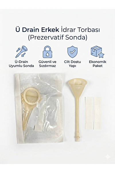 Bozkar Medikal Erkek Prezervatif Sonda 10'lu S Beden (25mm) Steril Set