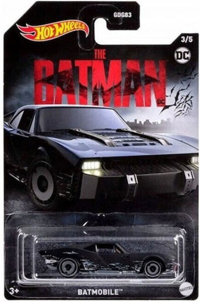 HOT WHEELS Μοντέλο αυτοκινήτου Μπάτμαν Μπάτμομπιλ 3 1:64