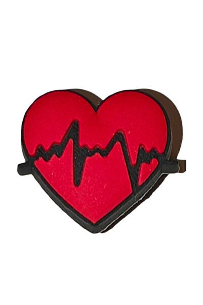 OEM Αξεσουάρ Διακόσμησης Παπουτσιών Σχέδιο Καρδιάς K - Jibbitz
