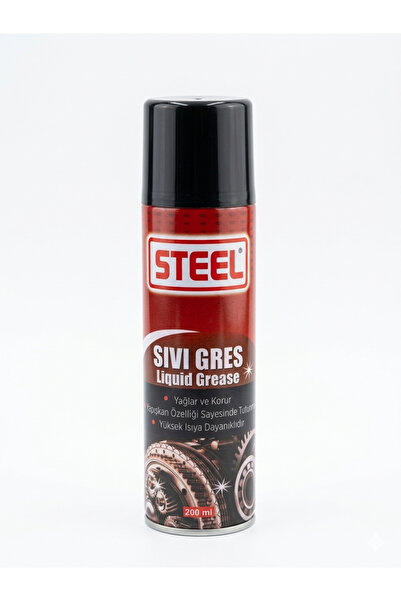 Yüksek Performanslı Sıvı Gres Sprey – Şeffaf ve Uzun Ömürlü Yağlayıcı 200 ml