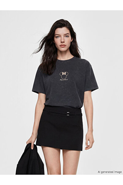 LC Waikiki Esvab • Modern & Distinctive Cute Mouse Printed 100% Cotton Women'...