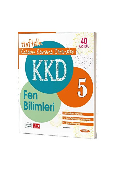 Kurmay Yayınları 5. Sınıf Fen Bilimleri Haftalık Kazanım Kavrama Denemeleri K...