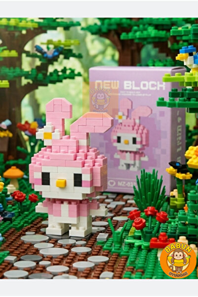 Bricks My Melody Karakter Figürü 3D Yapboz Puzzle Yapı Oyuncakları
