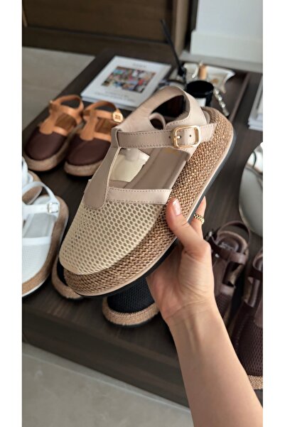 selin shoes Γυναικεία σανδάλια Elira από γνήσιο δέρμα με χοντρή σόλα και λεπτ...