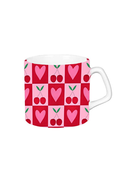 EYBaskı Tasarım Cute Design Mug – Gift Option (Different Patterns) with Gift ...