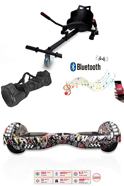 CityMate Elektrikli Kaykay Scooter Akıllı Denge Hoverboard + HoverKart + Çant...