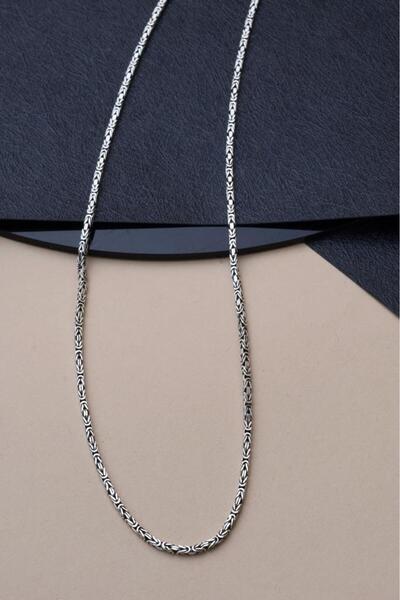 innuendo jewelery 925 Ayar Gümüş Kral (King) Erkek Kolye