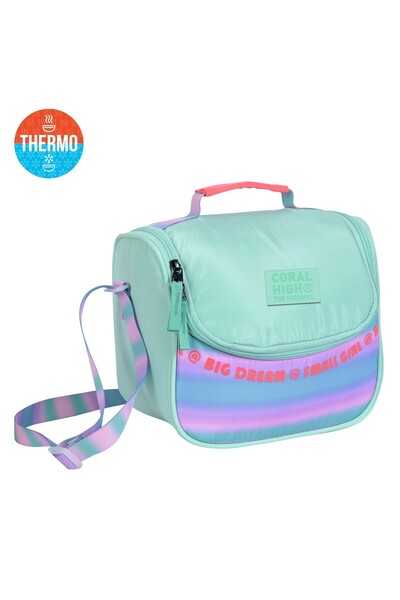 Coral High Water Green Purple Thermo Lunchbox 27427