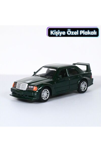 bebeym Mercedes 190E Metal Araba 1:36 Yeşil
