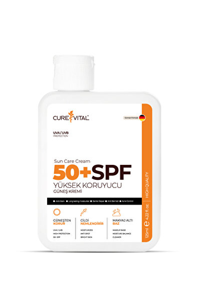 C&V CureVital Leke Karşıtı Güneş Kremi 50 SPF+ 100 ml