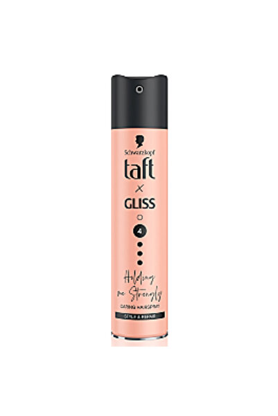 Schwarzkopf Taft x Gliss Holding me Strongly 4, Fixare puternică, 250 ml