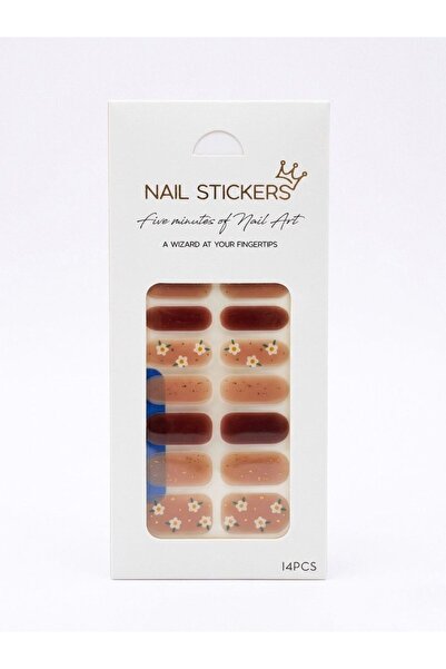 SHEGO NAİL Nail Art Sticker Seti- Kendinden Yapışkanlı 14 Parça ve Mini Törpü...