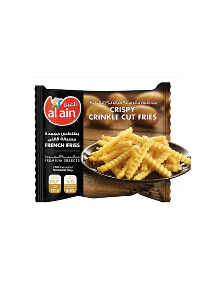 Al Ain Crinkle French Fries 12 x 750g