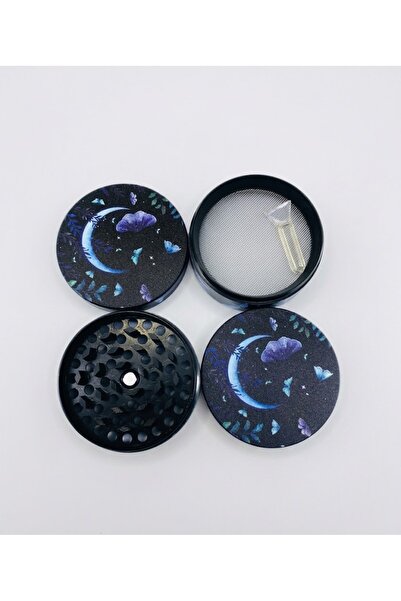 BGA Limited Edition 50mm Grinder Spice Grinder Mill Thick Metal with Pollen T...
