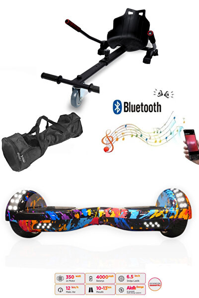 CityMate Elektrikli Kaykay Scooter Akıllı Denge Hoverboard + HoverKart + Çant...