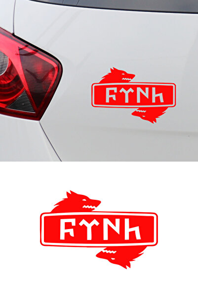 New Jargon Göktürk Turkish Auto Sticker Bozkurt Car Window Sticker - Turkish ...