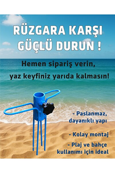 SPOR PLAJ ŞEMSİYE KUM KAZIĞI 🏖️