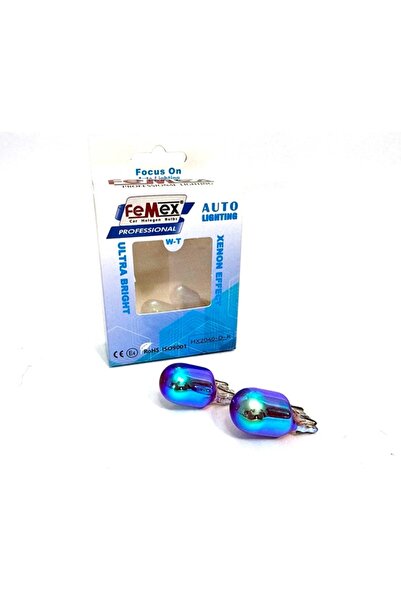 FEMEX Diadem Kırmızı T20 W21W 7440 7443 Tek Duy Çit Duy Stop Aydınlatma
