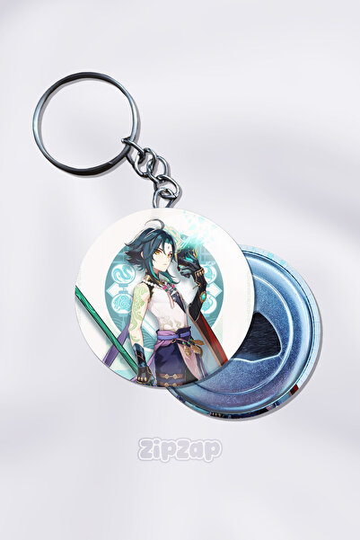 ZipZap Στολίδι Τσάντας Xiao Genshin Impact με Μπρελόκ (1 ΤΕΜ)