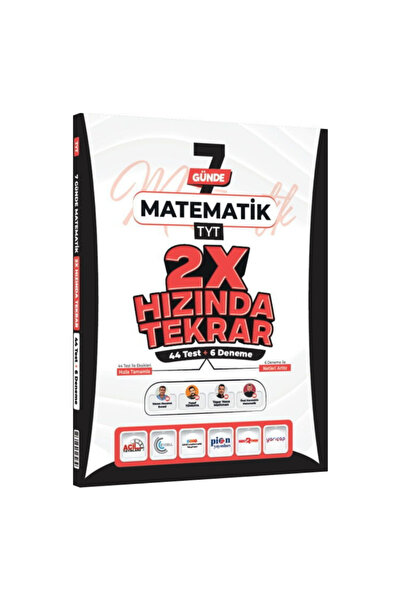 Aromat Yayınları 2026 Ders Platosu TYT Matematik 7 Günde 2X Hızında Tekrar De...