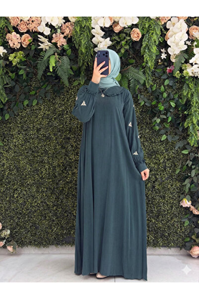Moda Fatma Modal Kupra Elbise