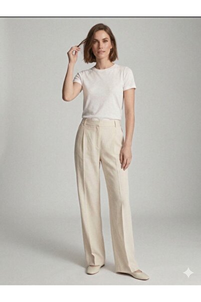 Ekol High Waist Classic Trousers 1264