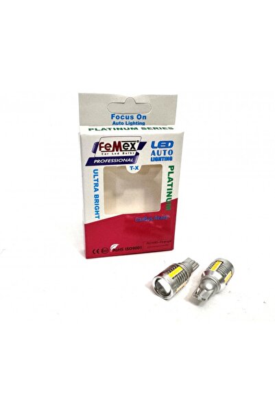 FEMEX Platinum Mercekli Turuncu T15 W16W 3035 Chip 18smd 10W Led Ampul FEEMX