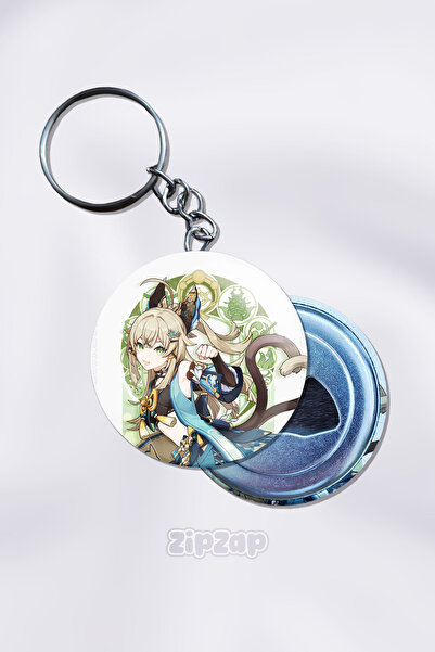 ZipZap Κιράρα Genshin Impact Διακοσμητικό Μπρελόκ για Τσάντα (1 ΤΕΜ)