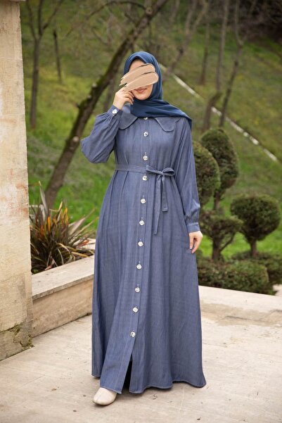 Nissra Ankanoor Embroidered Baby Collar Jeans 145 cm Ferace Anka265144