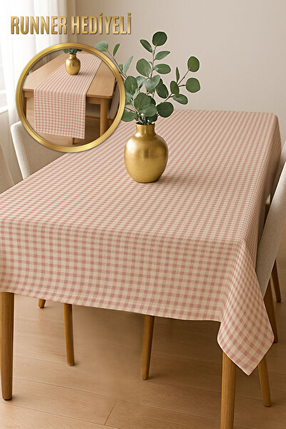 PATRON Beautifully Textured Stain-Resistant Tablecloth Msrt014