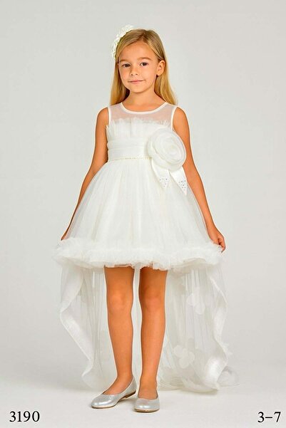 MİSS HELİNA Evening Dress 3190 Cream