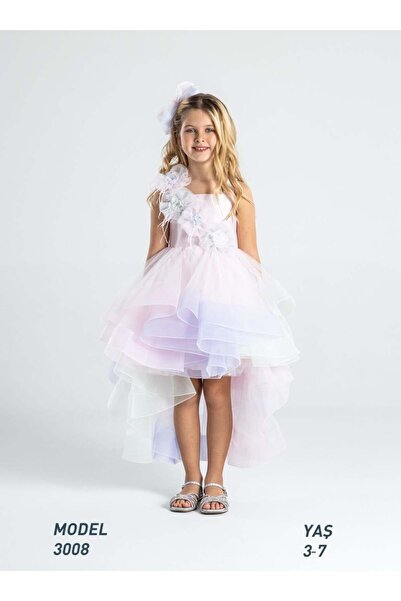 MİSS HELİNA Evening Dress 3008 Pink