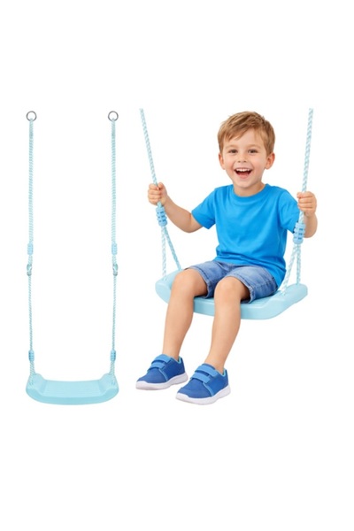 KESNUP Παιδική κούνια, ιδανική για σπίτι, κήπο, μπαλκόνι, ρυθμιζόμενο σχοινί ...