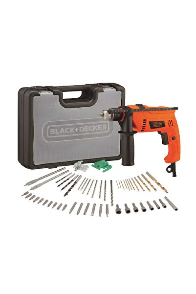 Black and Decker Black+Decker Hammer Drill with Variable Speed HD650 + Access...