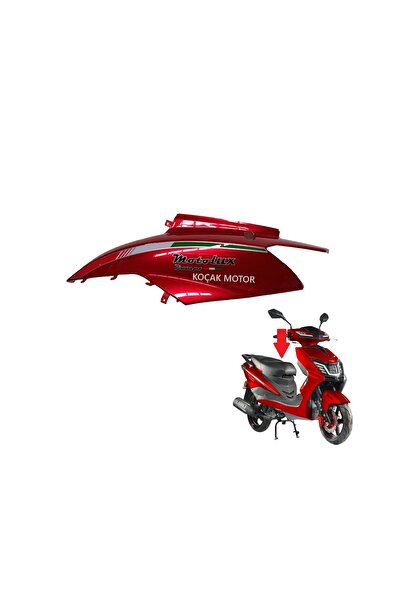 MOTOLUX Motolüxx Nirvana Pro Sele Altı Panel Kırmızı Sol