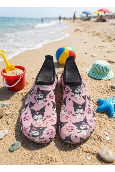 Sea&Blue Παπούτσια θαλάσσης με σχέδια Kuromi και αντιολισθητική σόλα - Εύκαμπ...