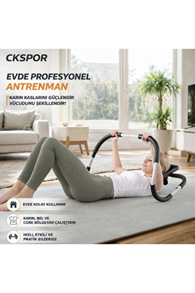 CKSpor Mekik Aleti Karın Kası (Sixpack & Adonis) Evde Spor Egzersiz Aleti