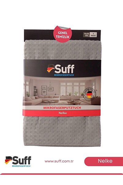 Suff NELKE Mikrofiber 70x50 cm – Premium Temizlik Bezi, Çok Amaçlı, Dayanıklı...